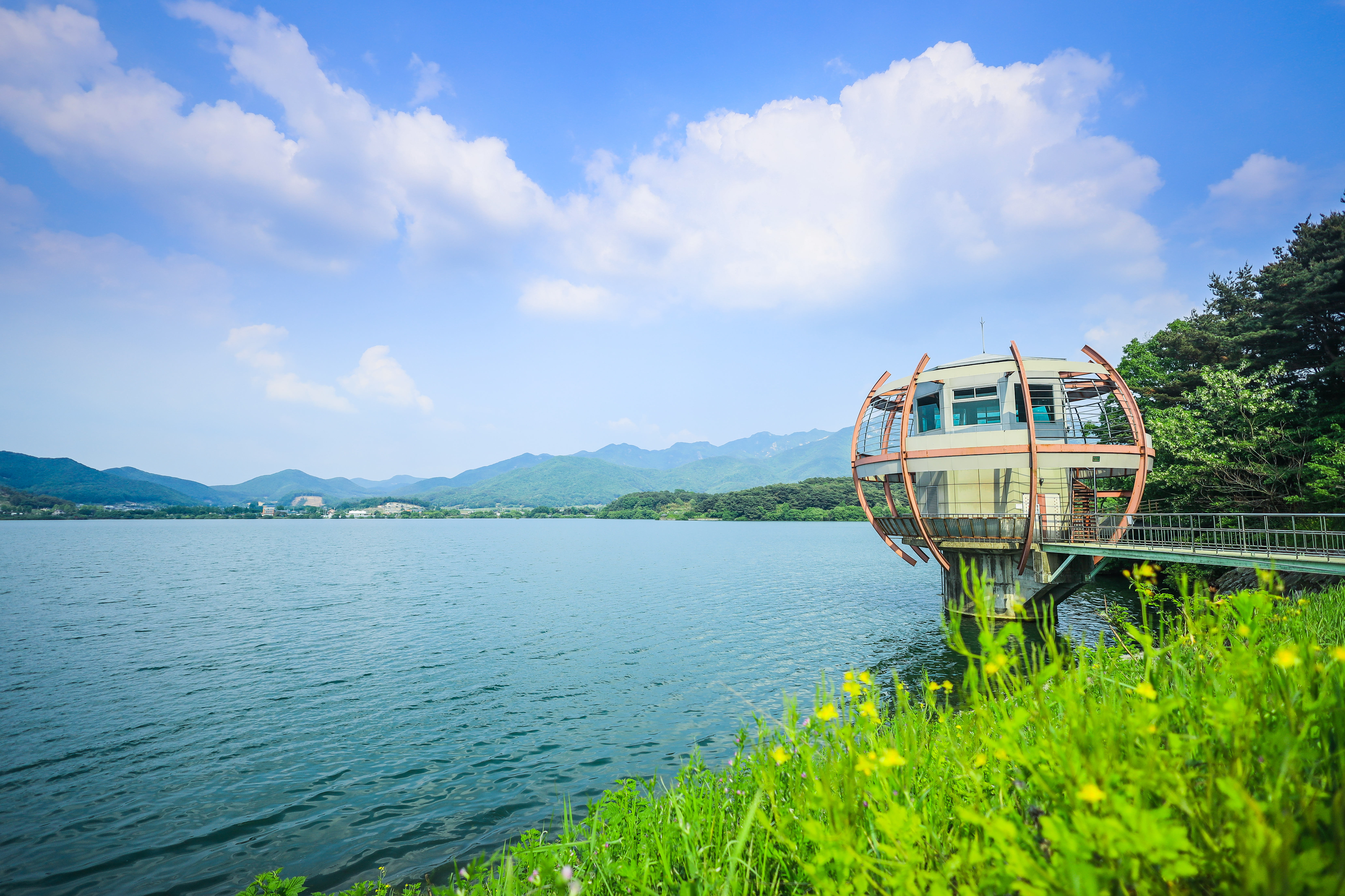 충남 공주 계룡저수지